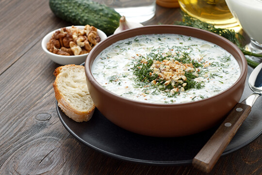 Таратор (холодный суп) — болгарское блюдо